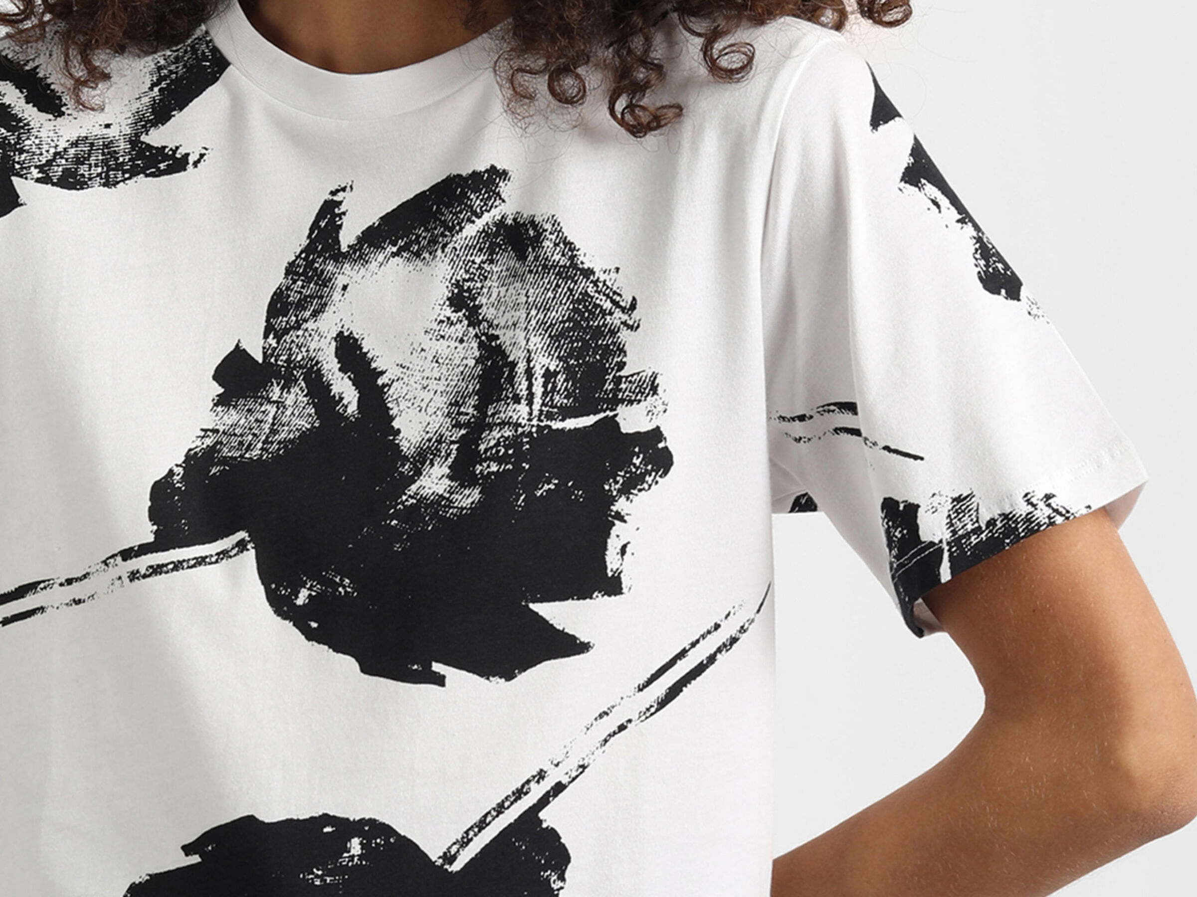 T-Shirt With Natural Vibes Print image number 6